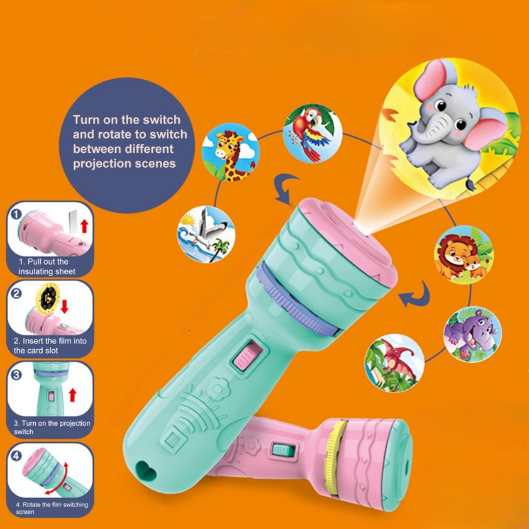 Kids Projector Flashlight - Web Shop