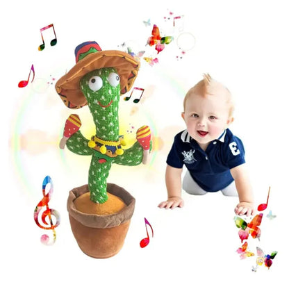 Dancing Talking Cactus Toy with USB Charge